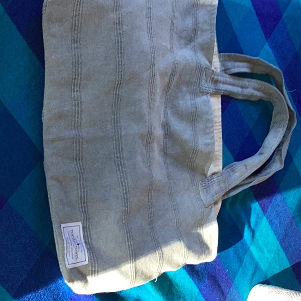 Tofino Towel Company..The Traveller Tote Bag. Stone Colour.
